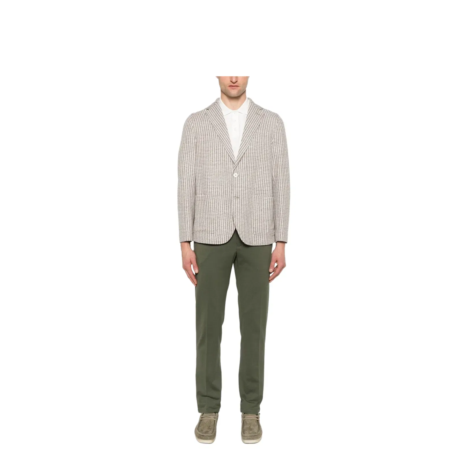 Cotton and linen blend jacket