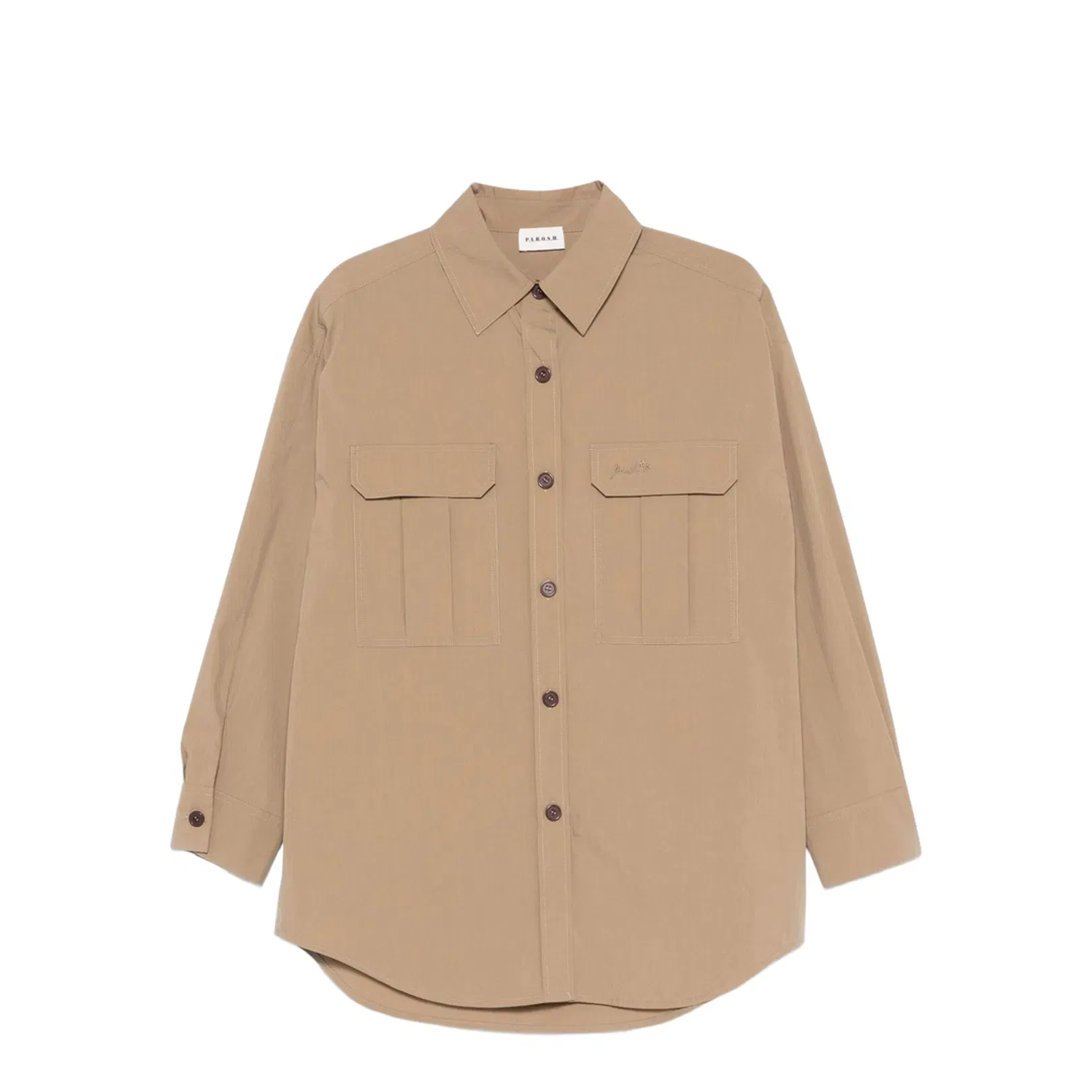 Nylon And Cotton Blend Shirt