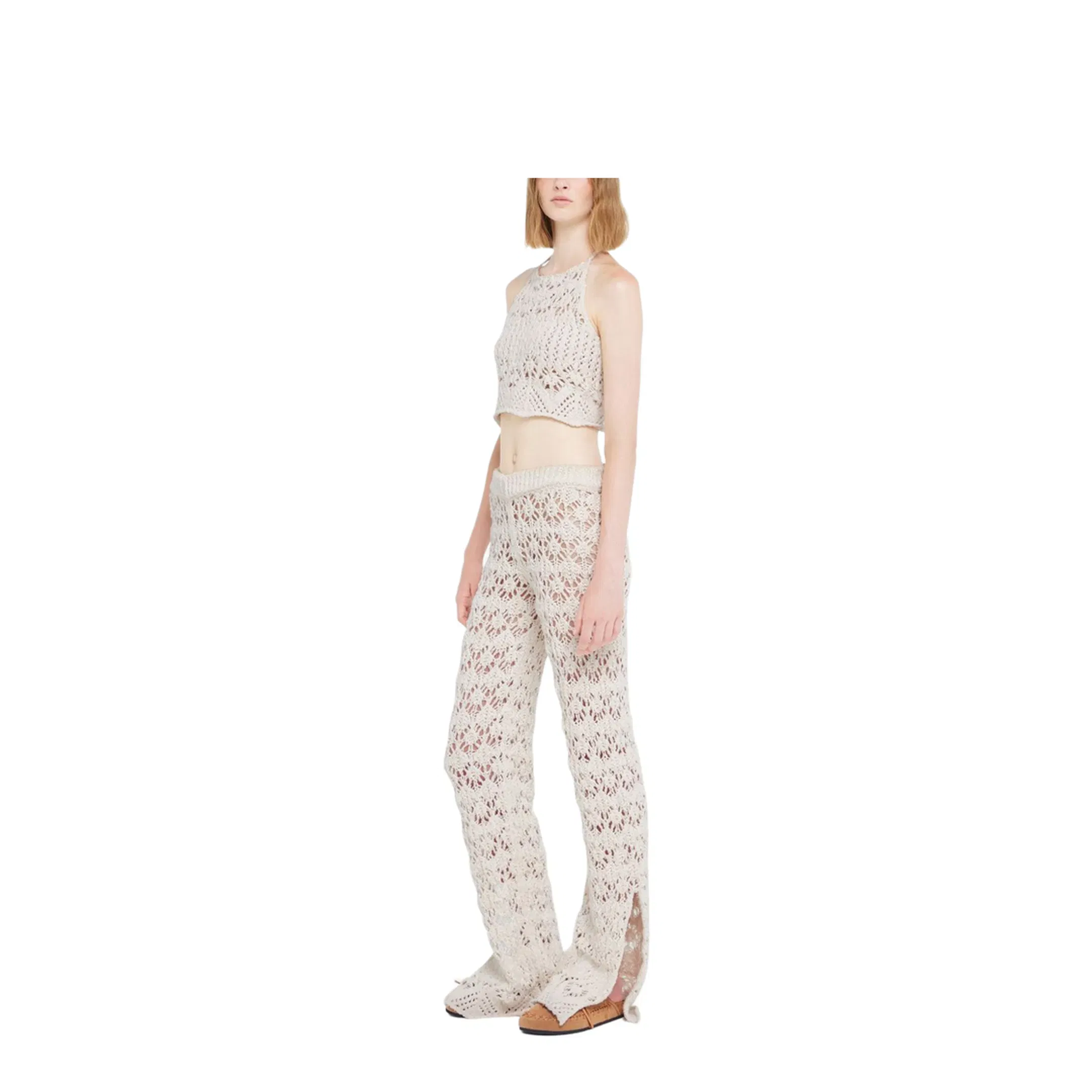 Trousers Cream