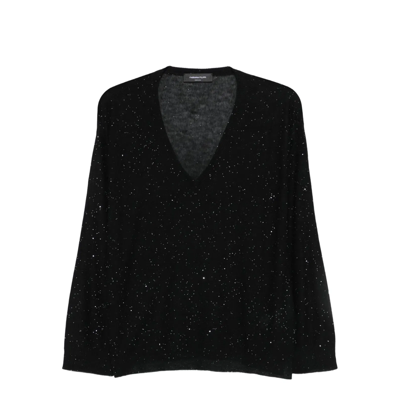 Wool V-Necked Sweater