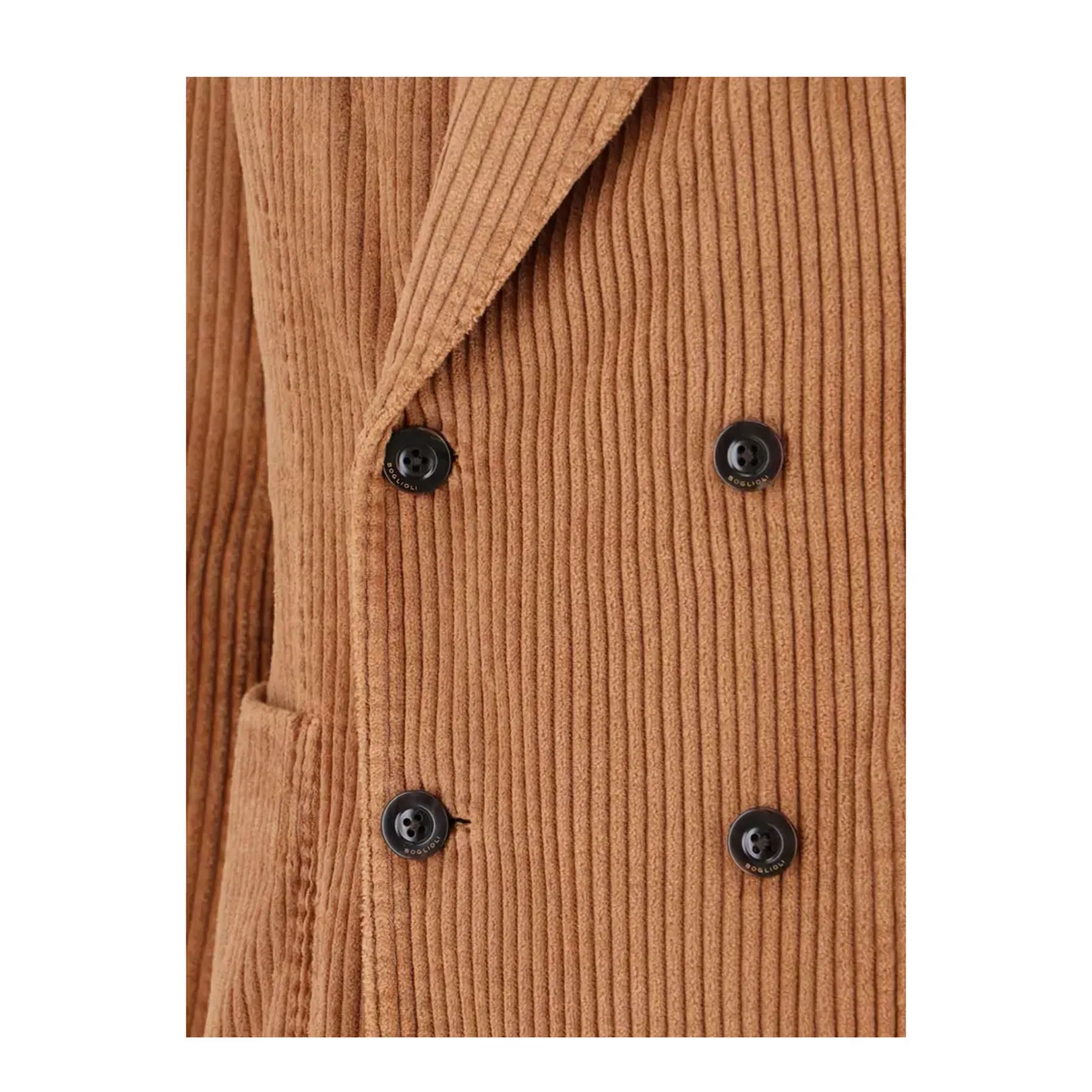Velvet Double-breasted Jacket
