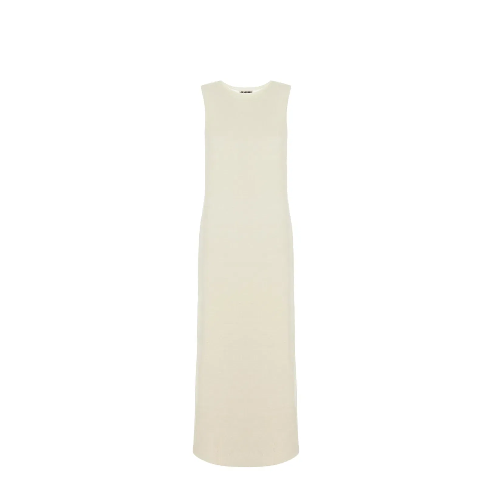 Ivory Wool Blend Dress