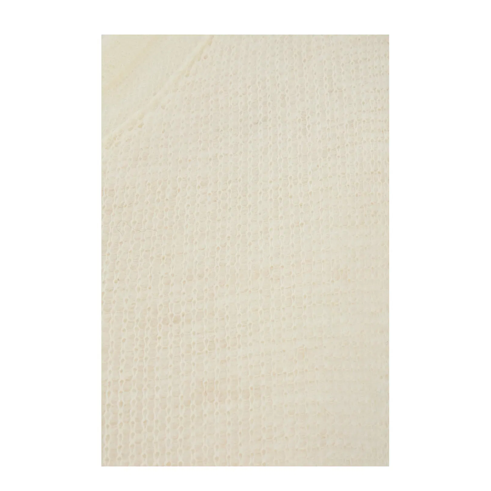 Ivory Wool Blend Dress