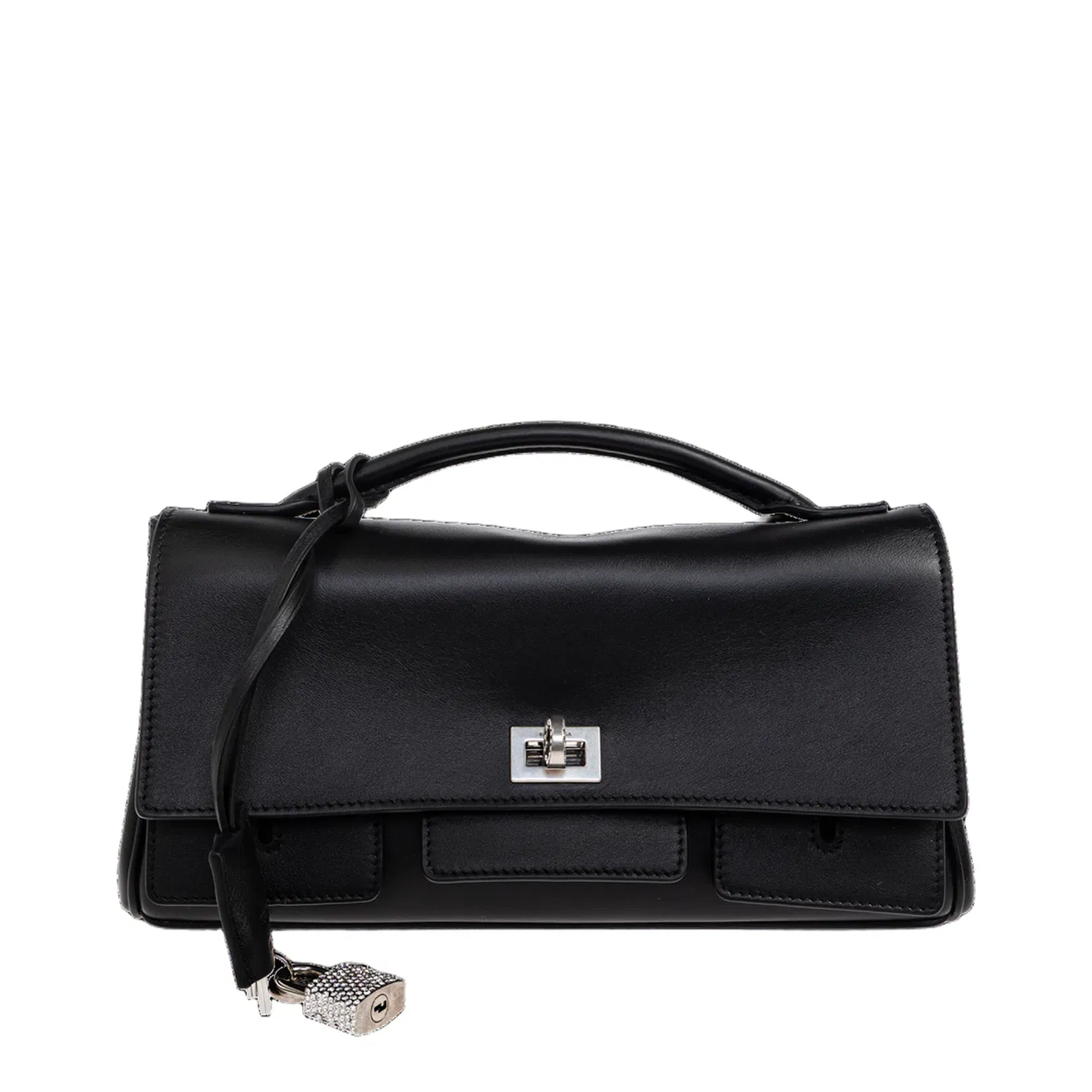 Air Small Handbag Leather Black