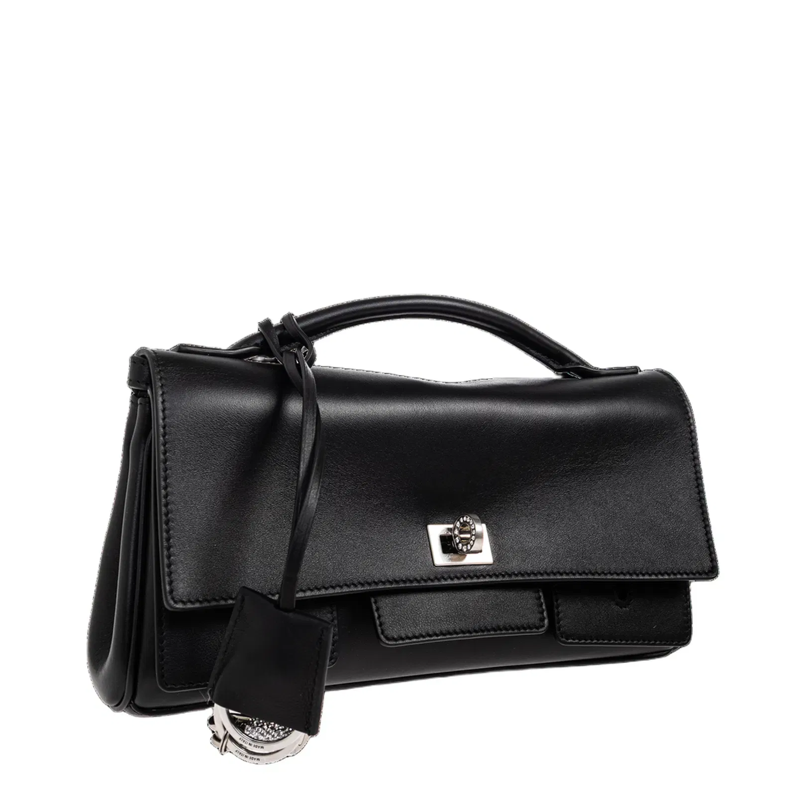 Air Small Handbag Leather Black