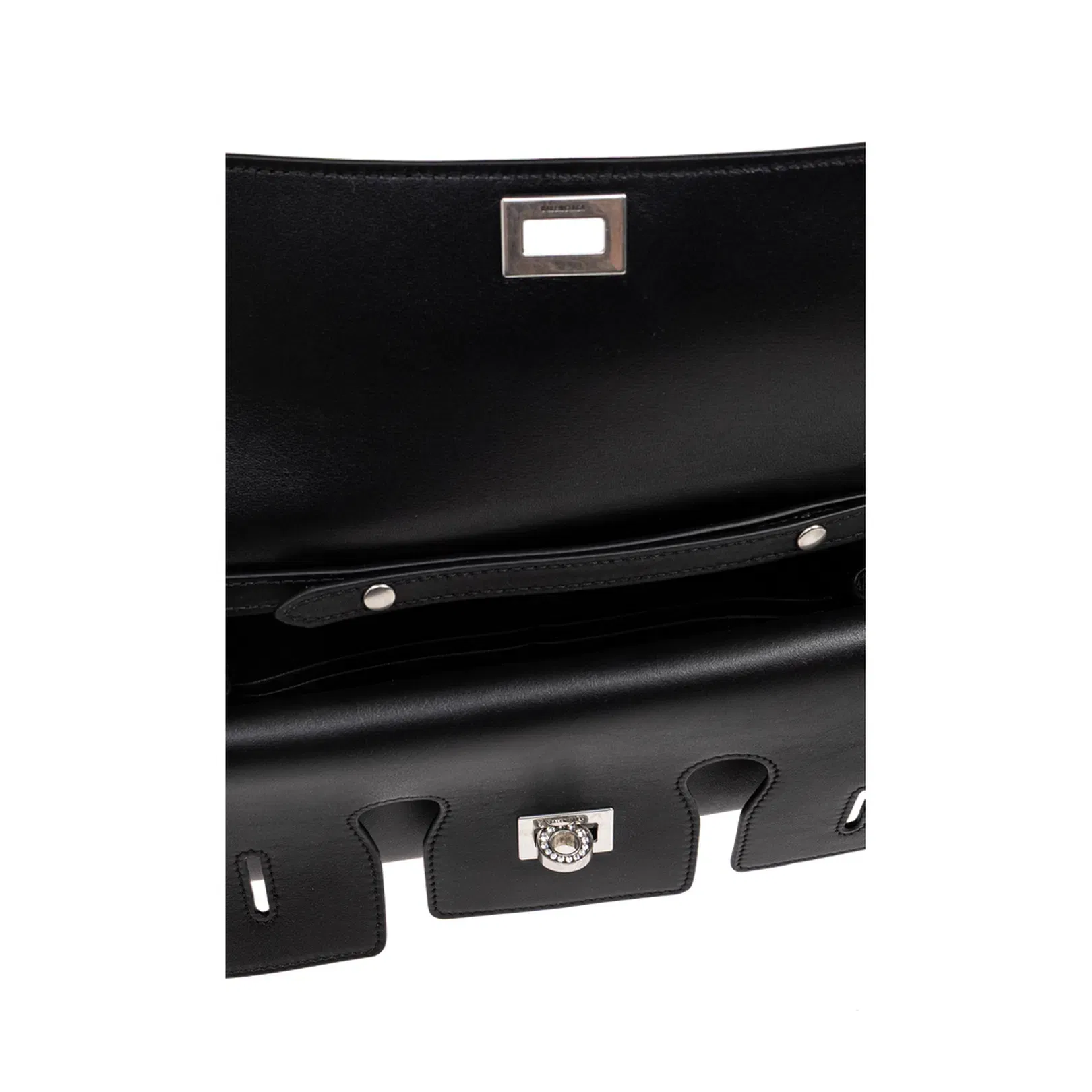 Air Small Handbag Leather Black