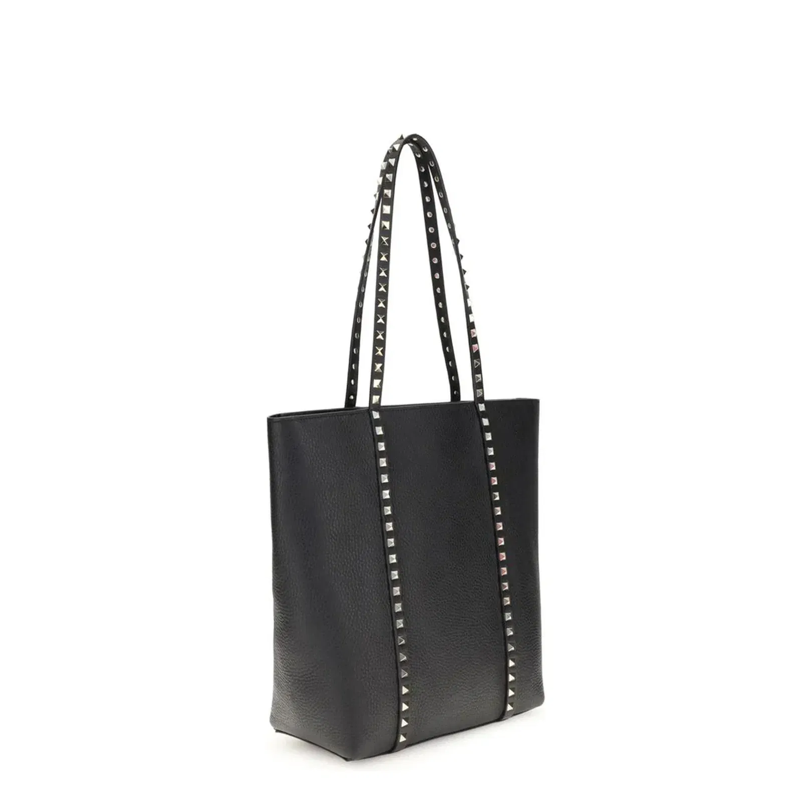Rockstud Tote Bag Black