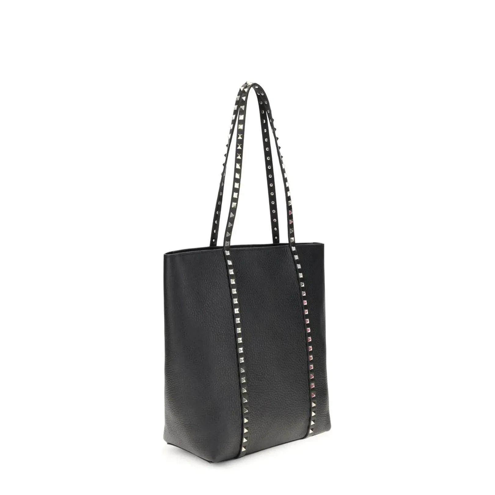 Rockstud Tote Bag Black