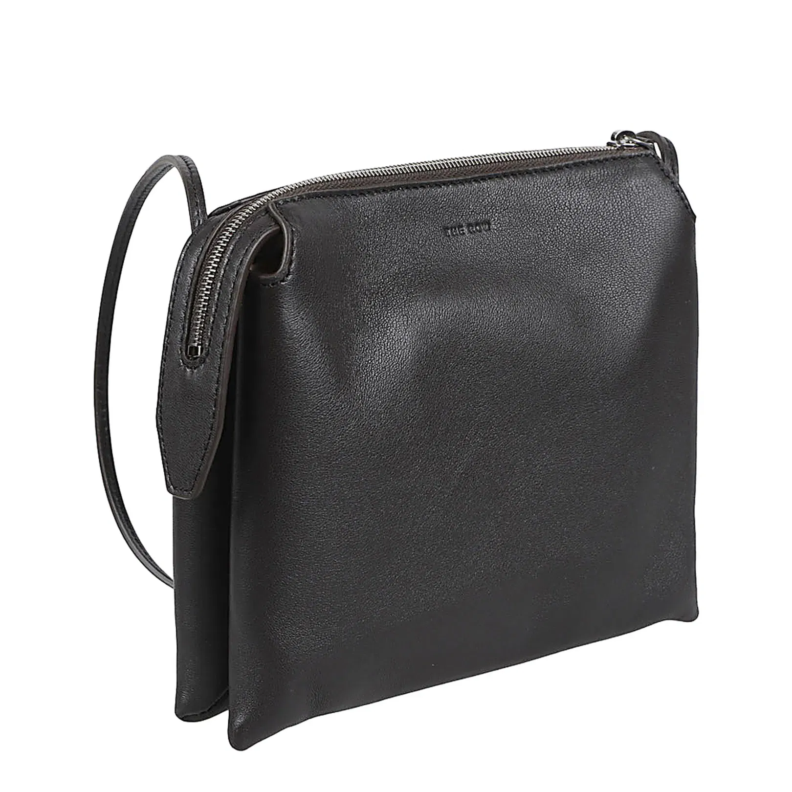 Nu Twin Shoulder Bag Leather Black