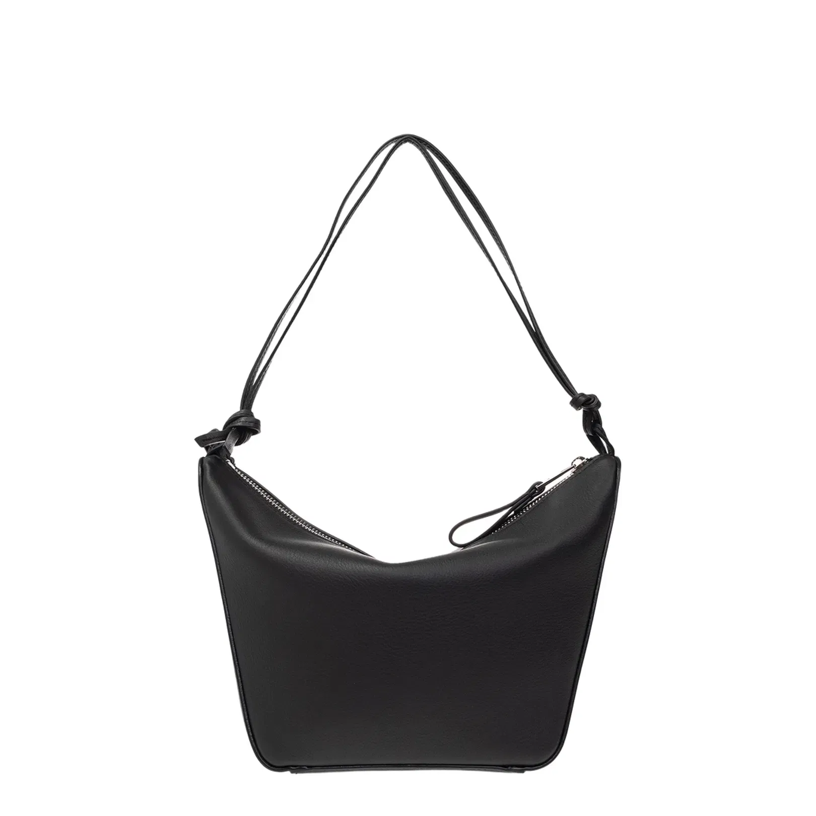 Hammock Mini Leather Shoulder Bag - Black