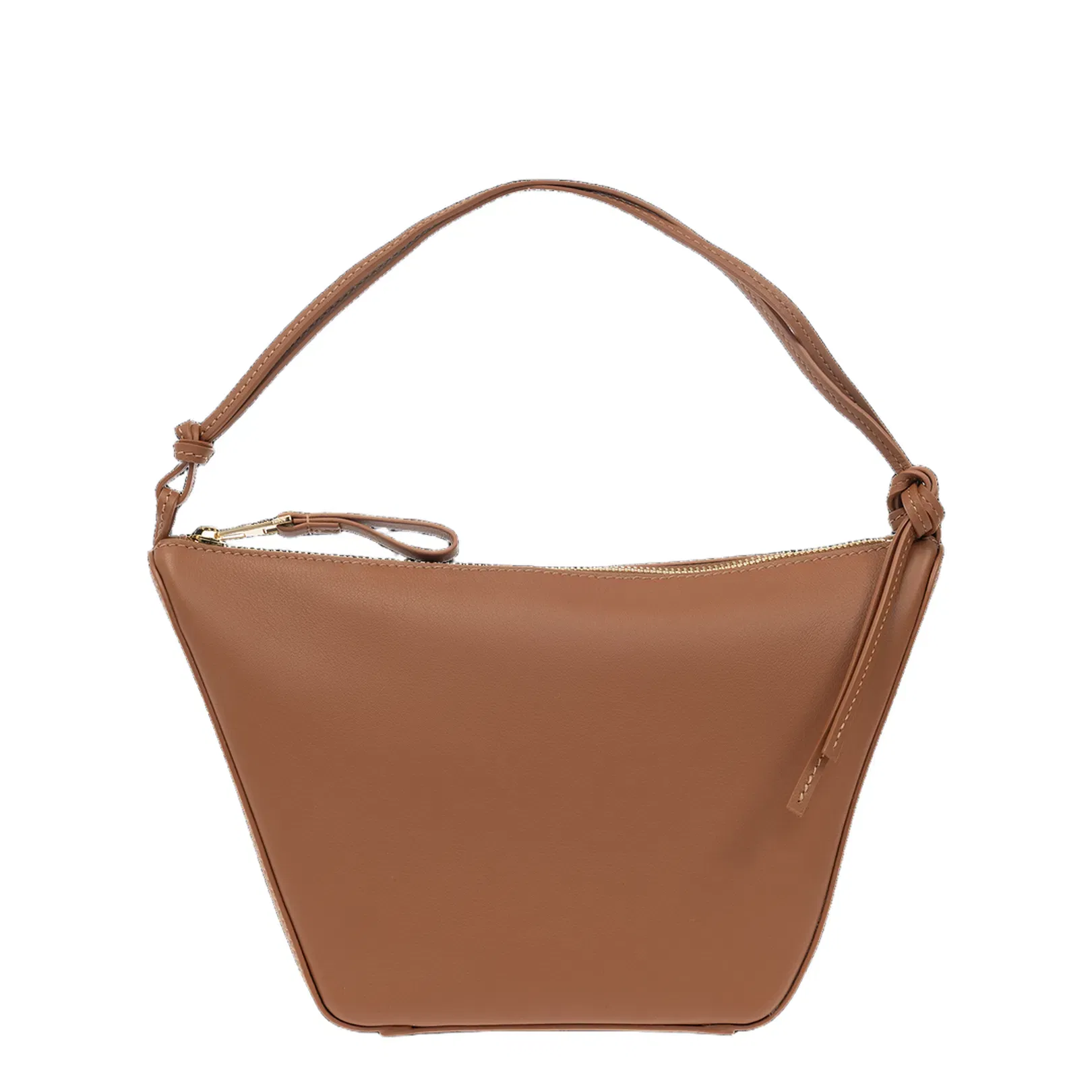 Hammock Mini Leather Shoulder Bag - Tan