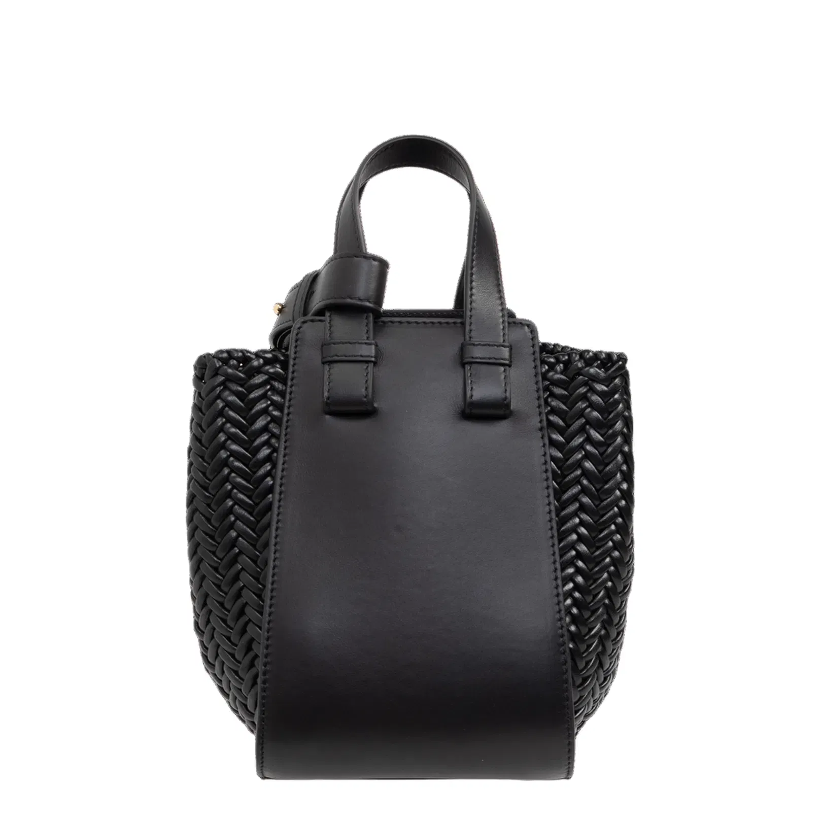 Hammock Calfskin Shoulder Bag - Black