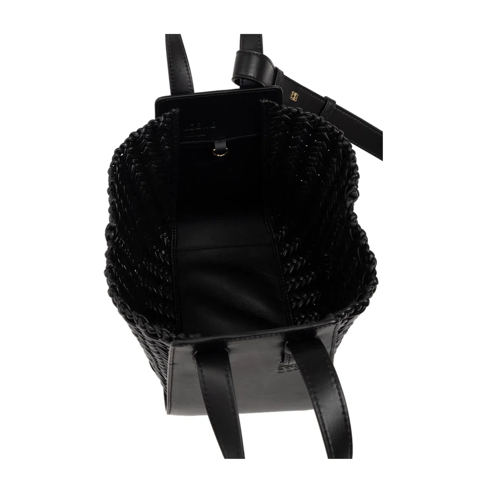 Hammock Calfskin Shoulder Bag - Black
