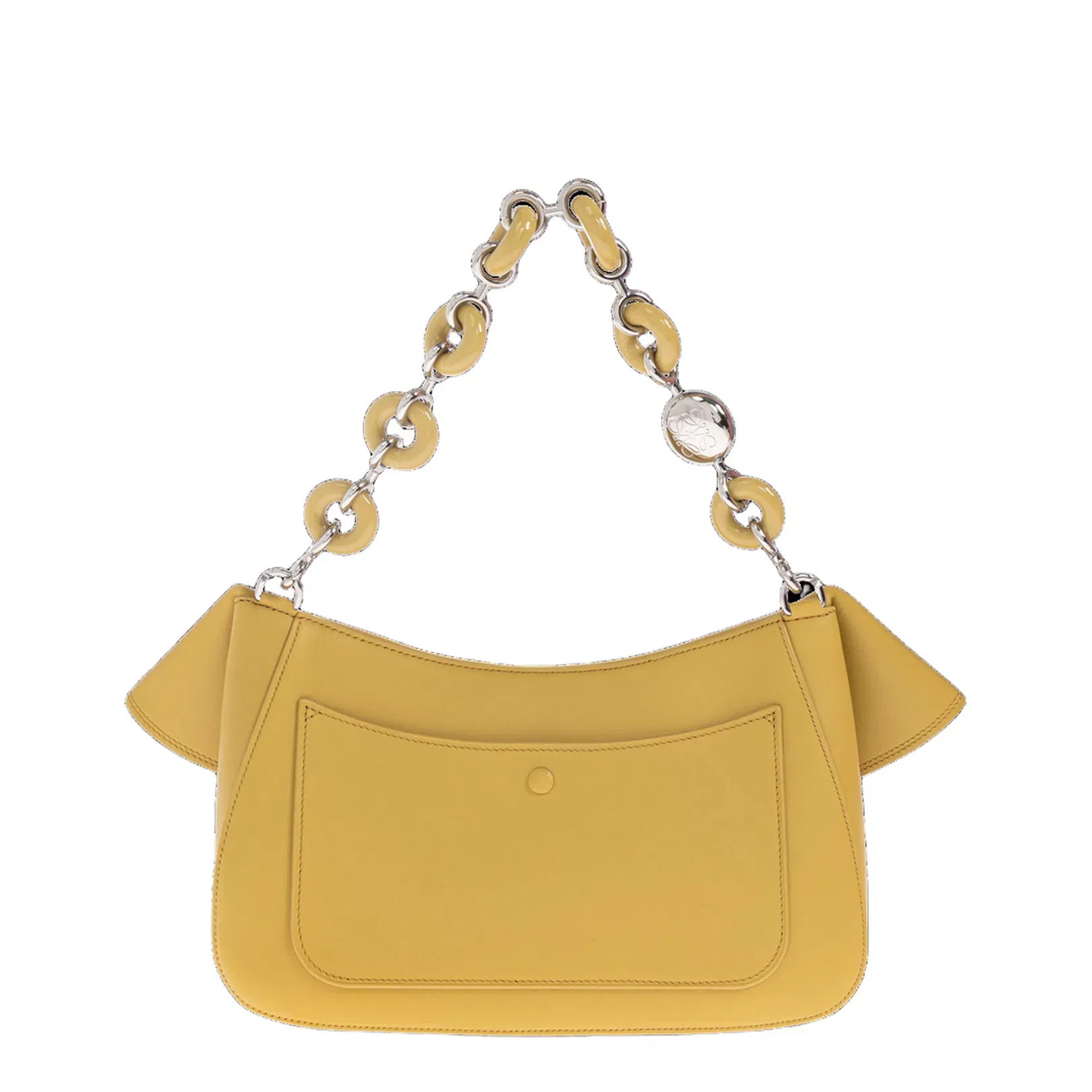 Ola Medium Calfskin Shoulder Bag - Ginger