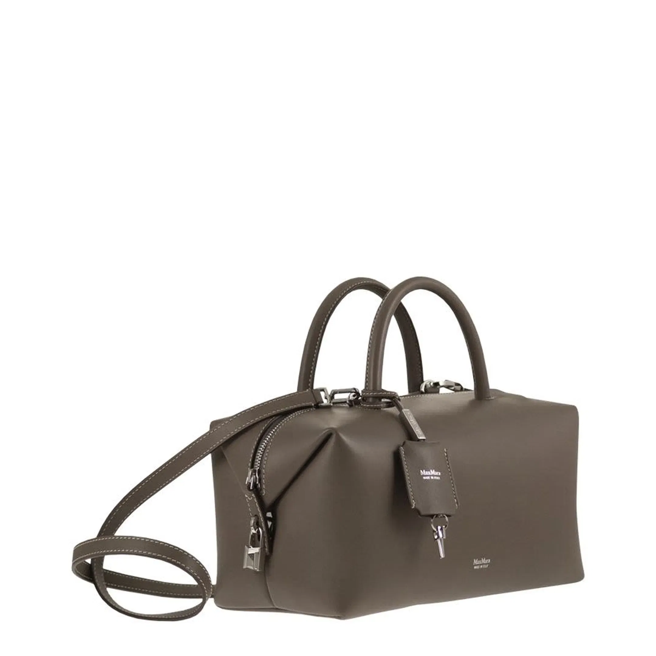Holdall Medium Satchel Natural Leather
