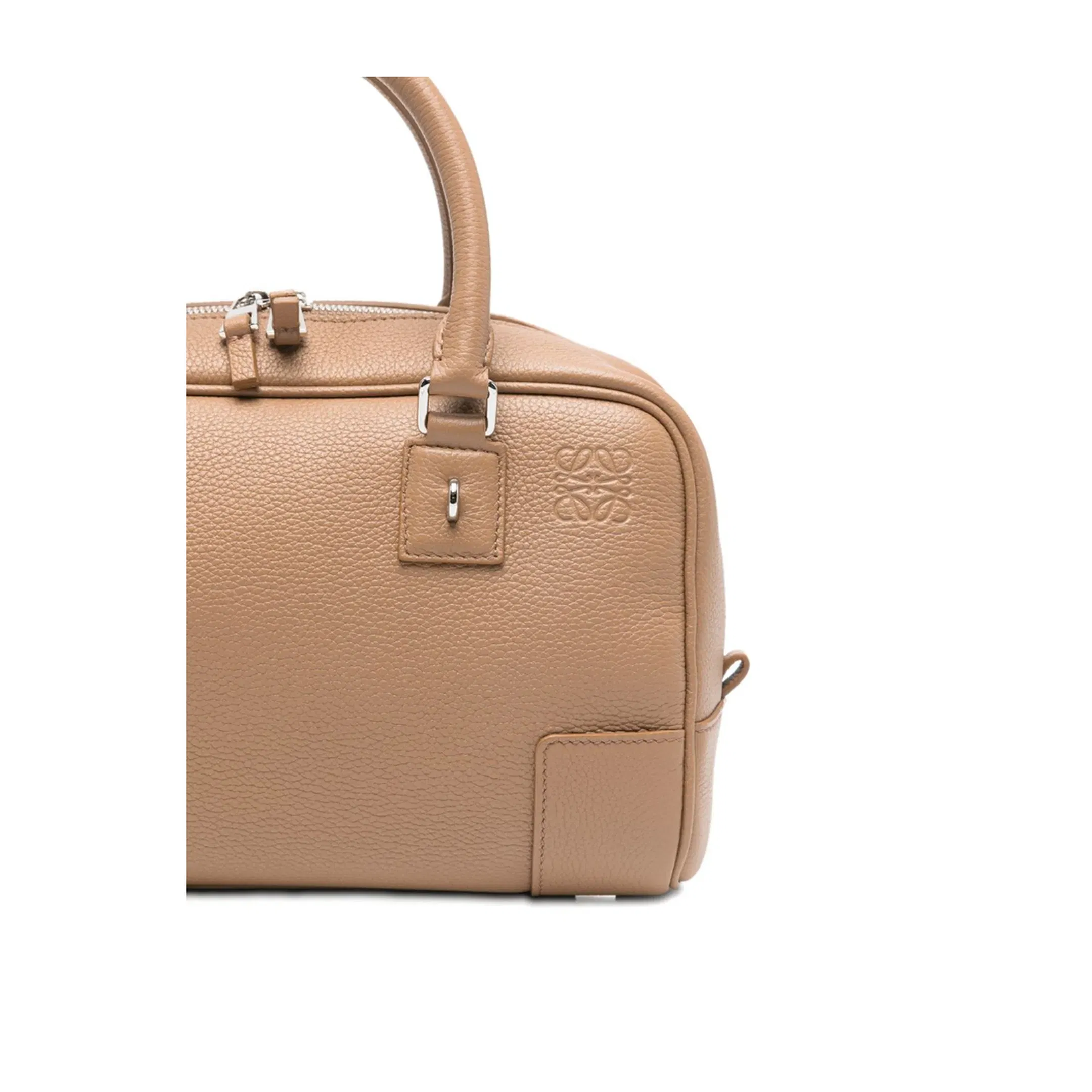 Amazona 23 Calfskin Shoulder Bags - Brown/Mocha