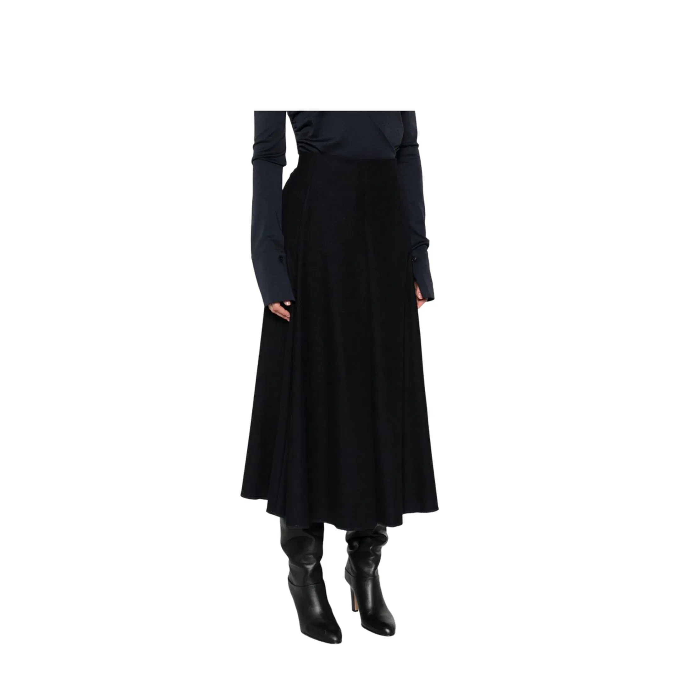 Blue Skirt – Refined Elegance