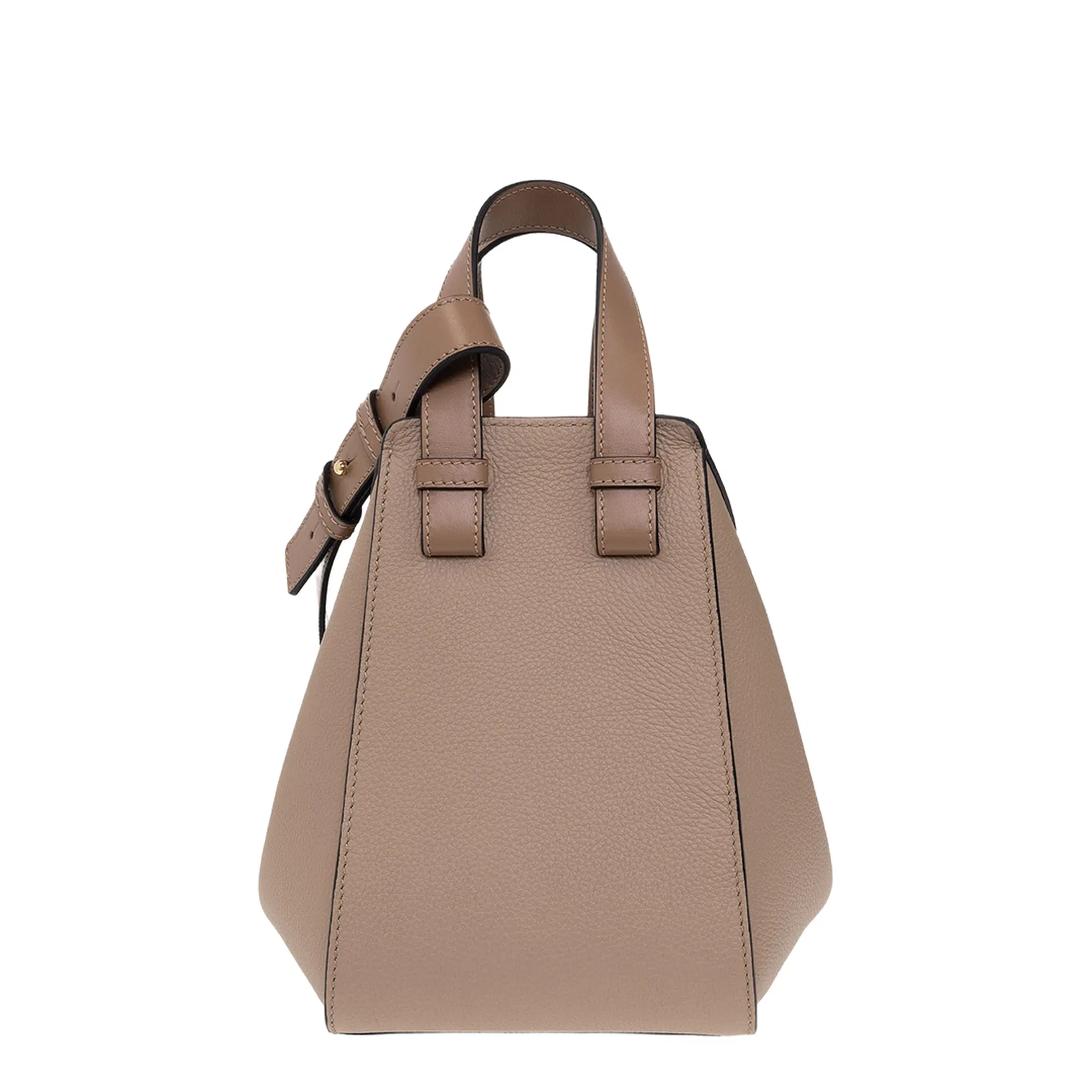 Hammock Leather Shoulder Bag - Brown