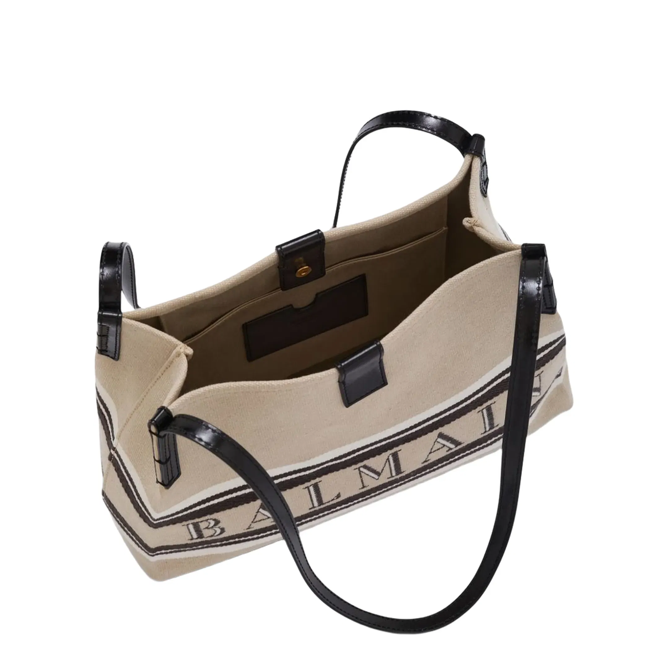 Release Small Canvas Leather Tote
