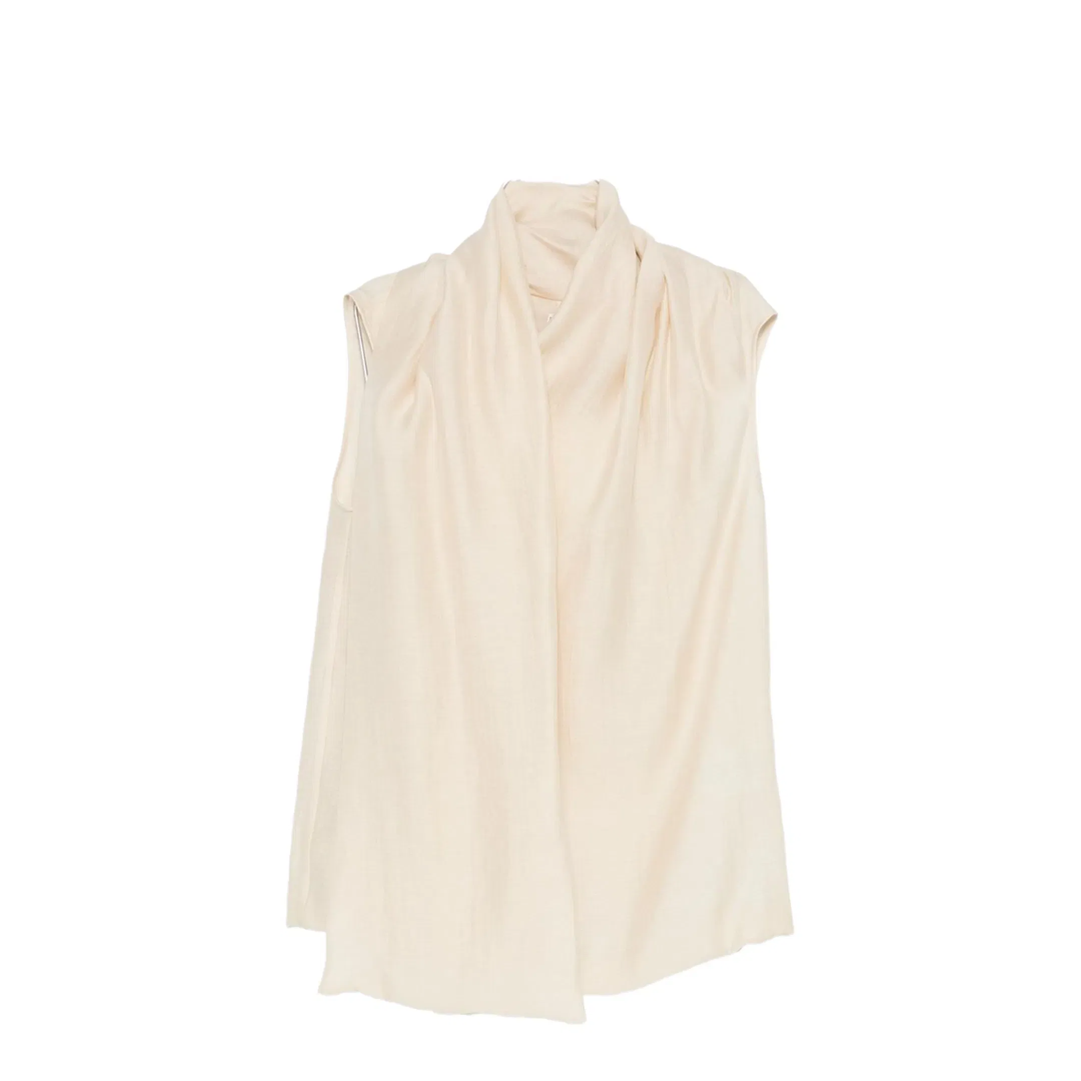 Ecru Scarf Blouse