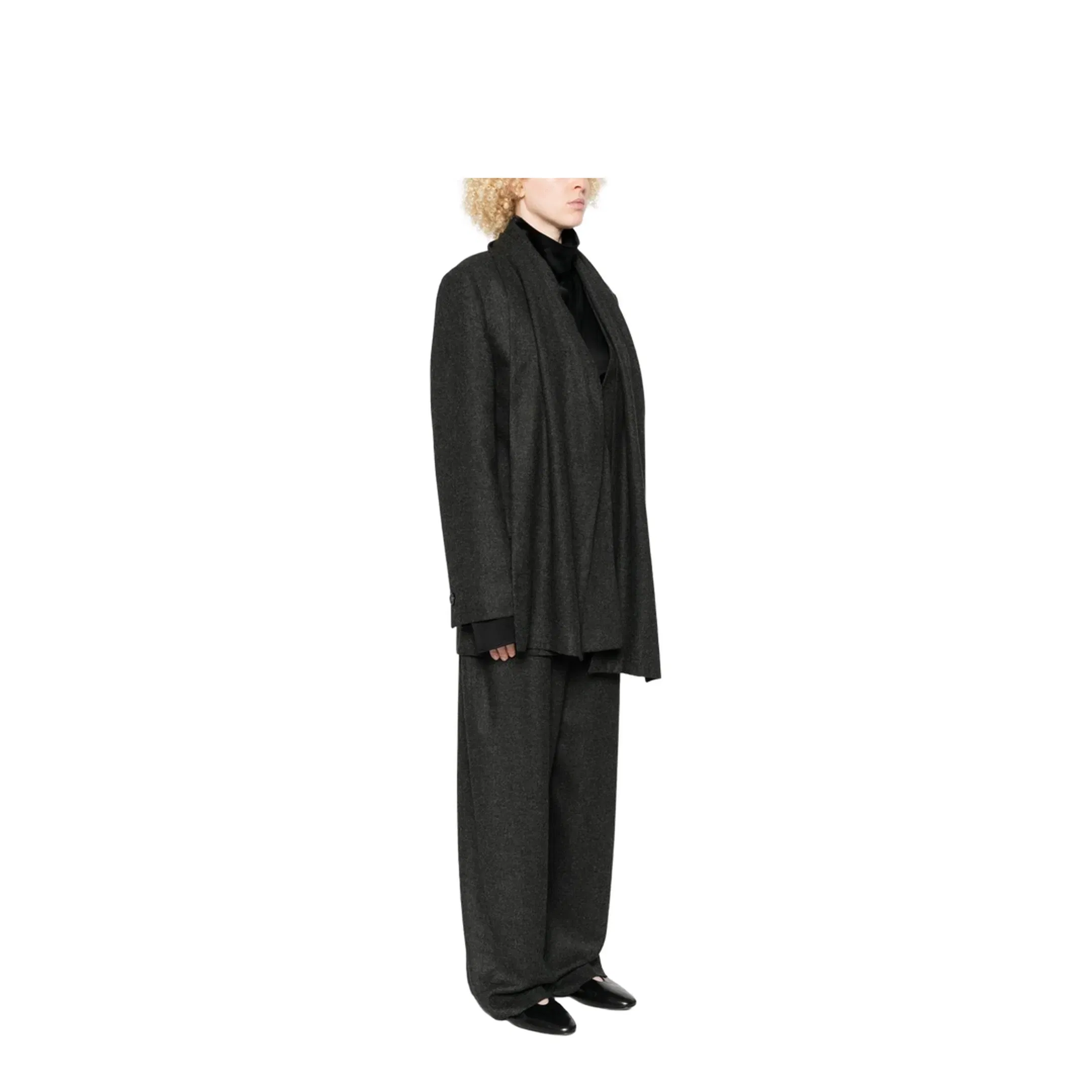 Viscose and Wool Blazer