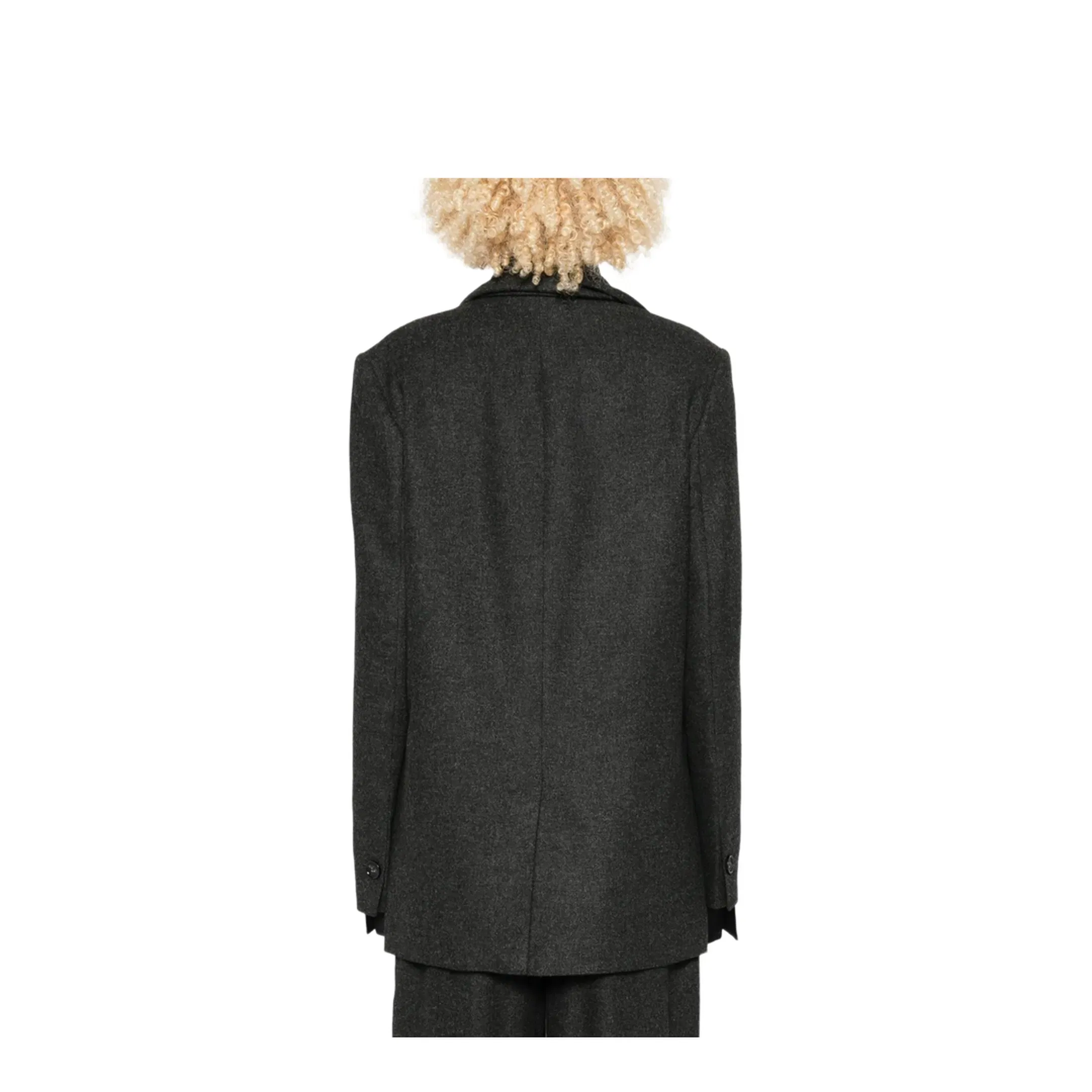 Viscose and Wool Blazer
