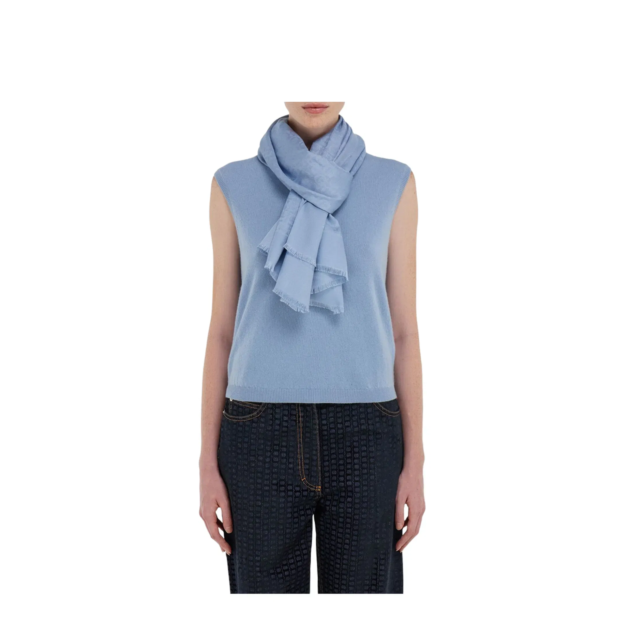 Clear Blue Scarfs