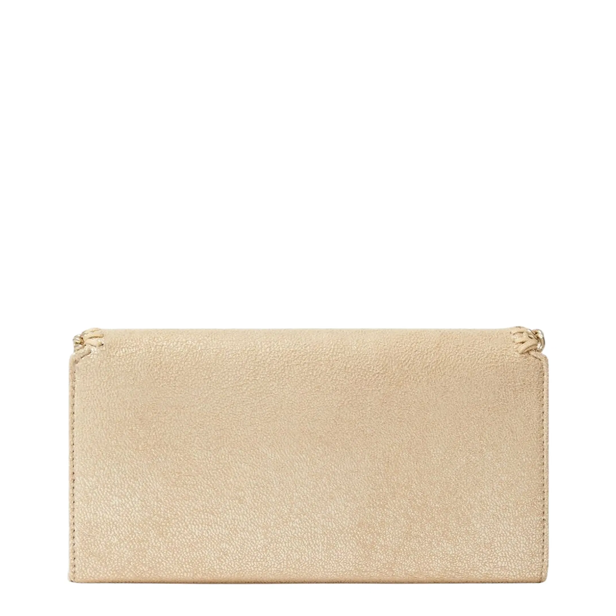 Gold Falabella Wallet-On-Chain Crossbody