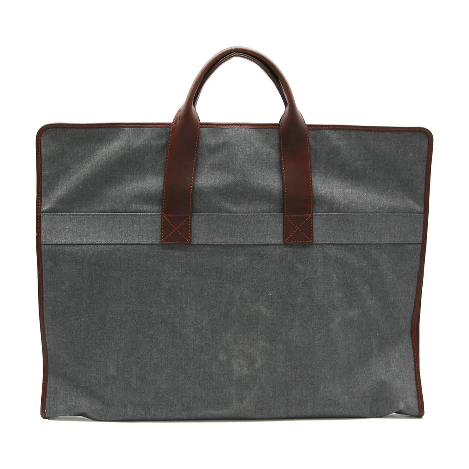 Leather Trimming Suit Carrier