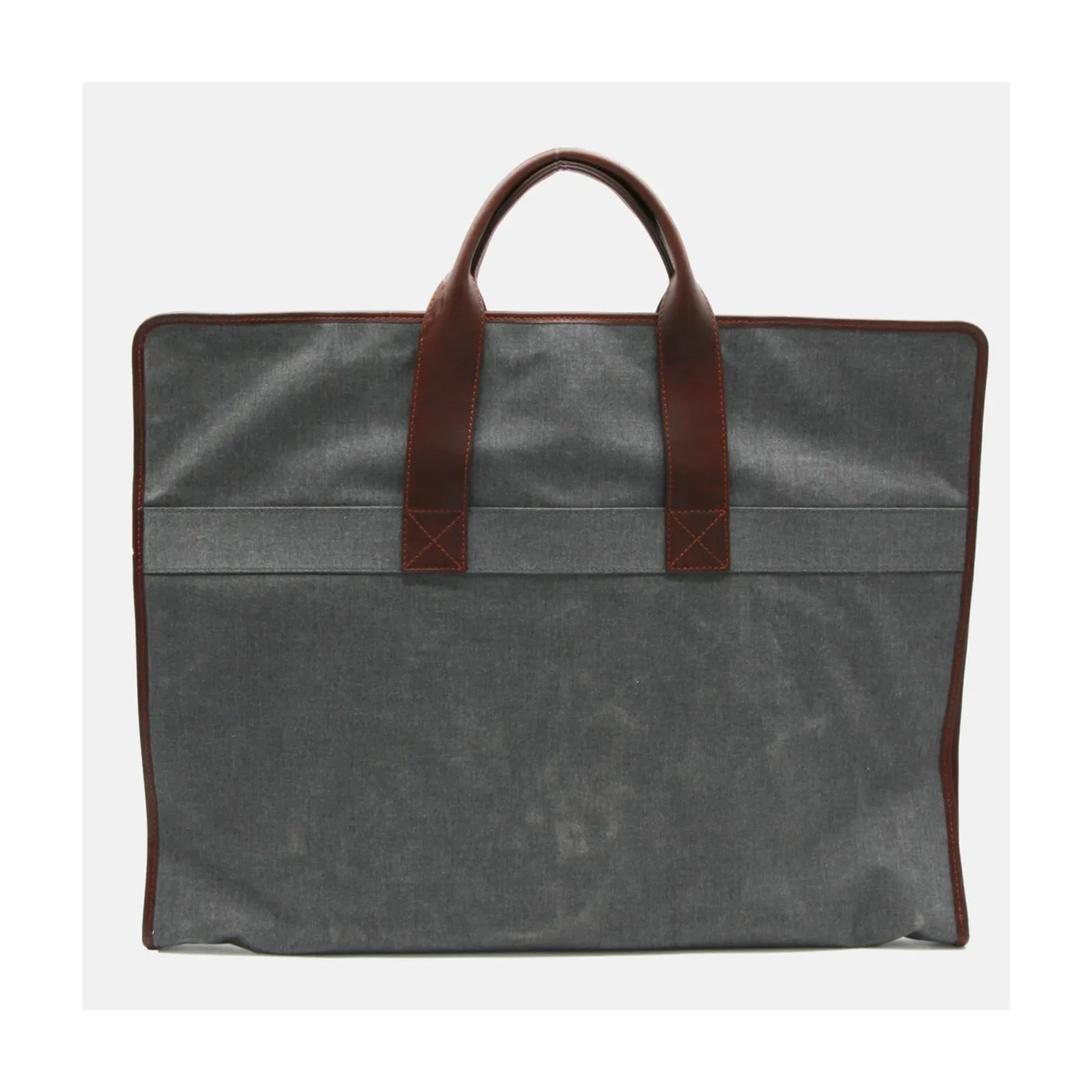 Leather Trimming Suit Carrier