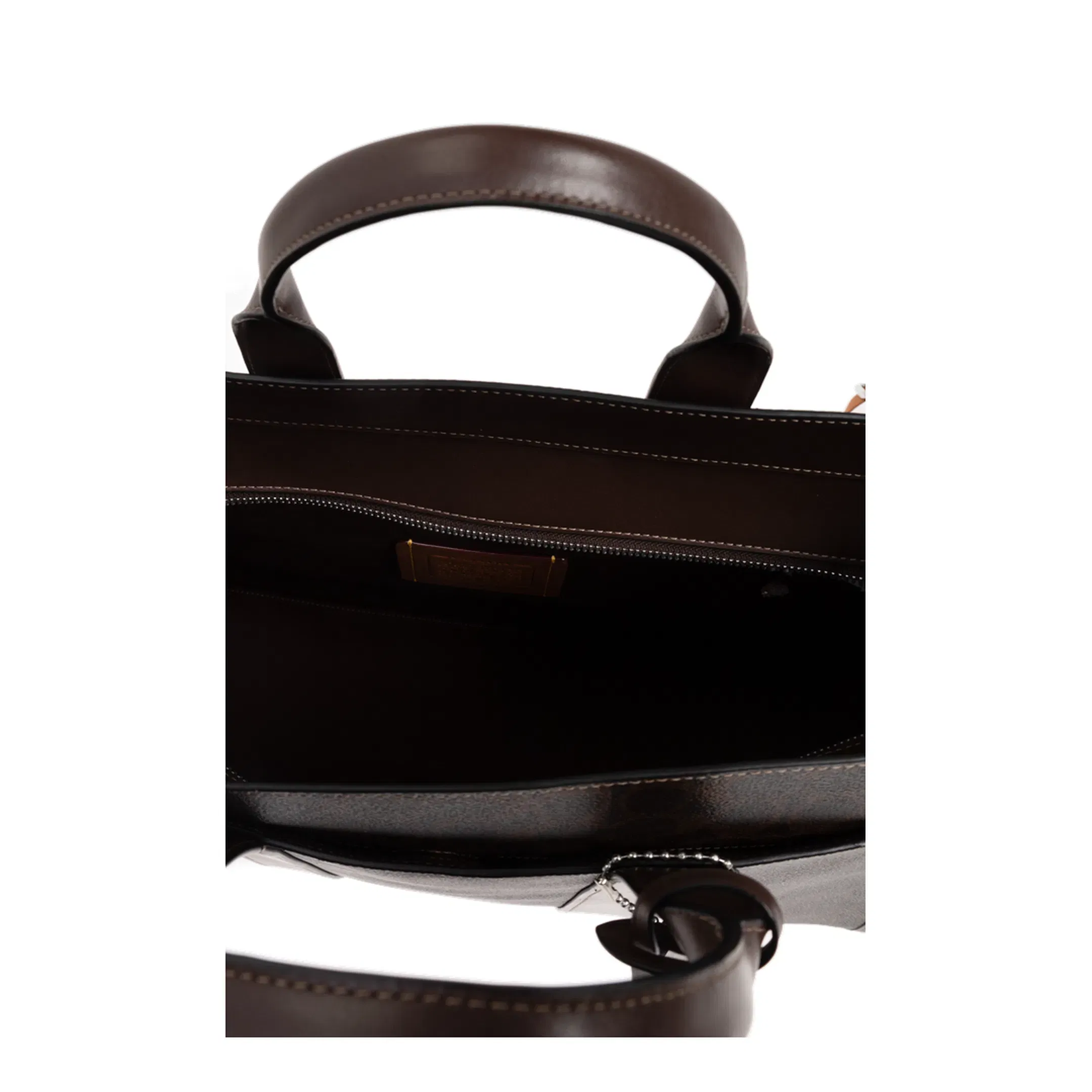 Wesley Leather Tote Bag - Brown