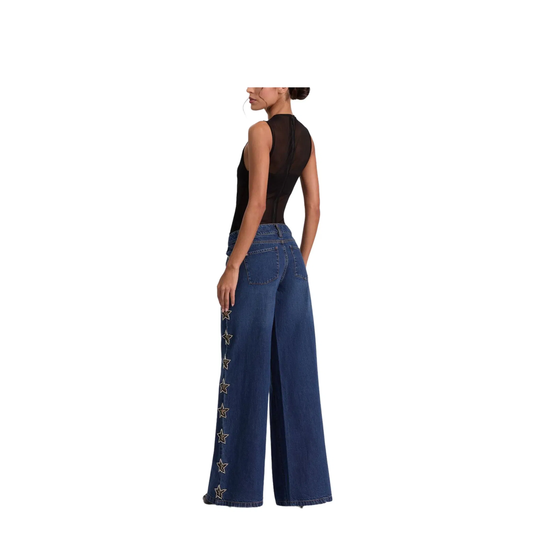 Amazing Embellished Jean In Dark Rinse