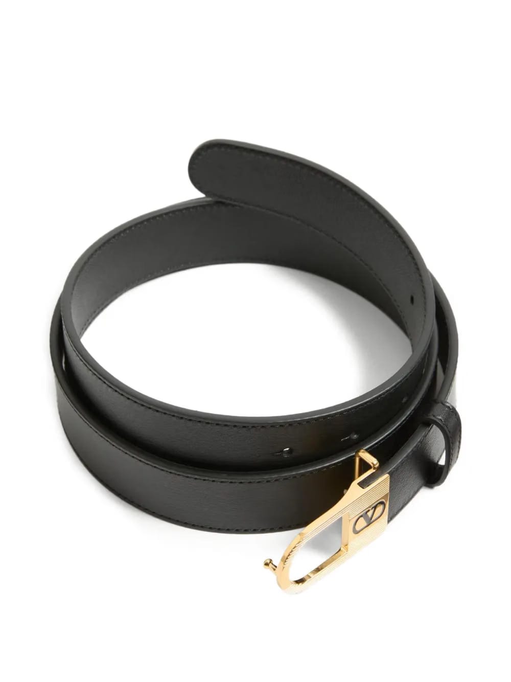 Vlogo Signature Leather Belt