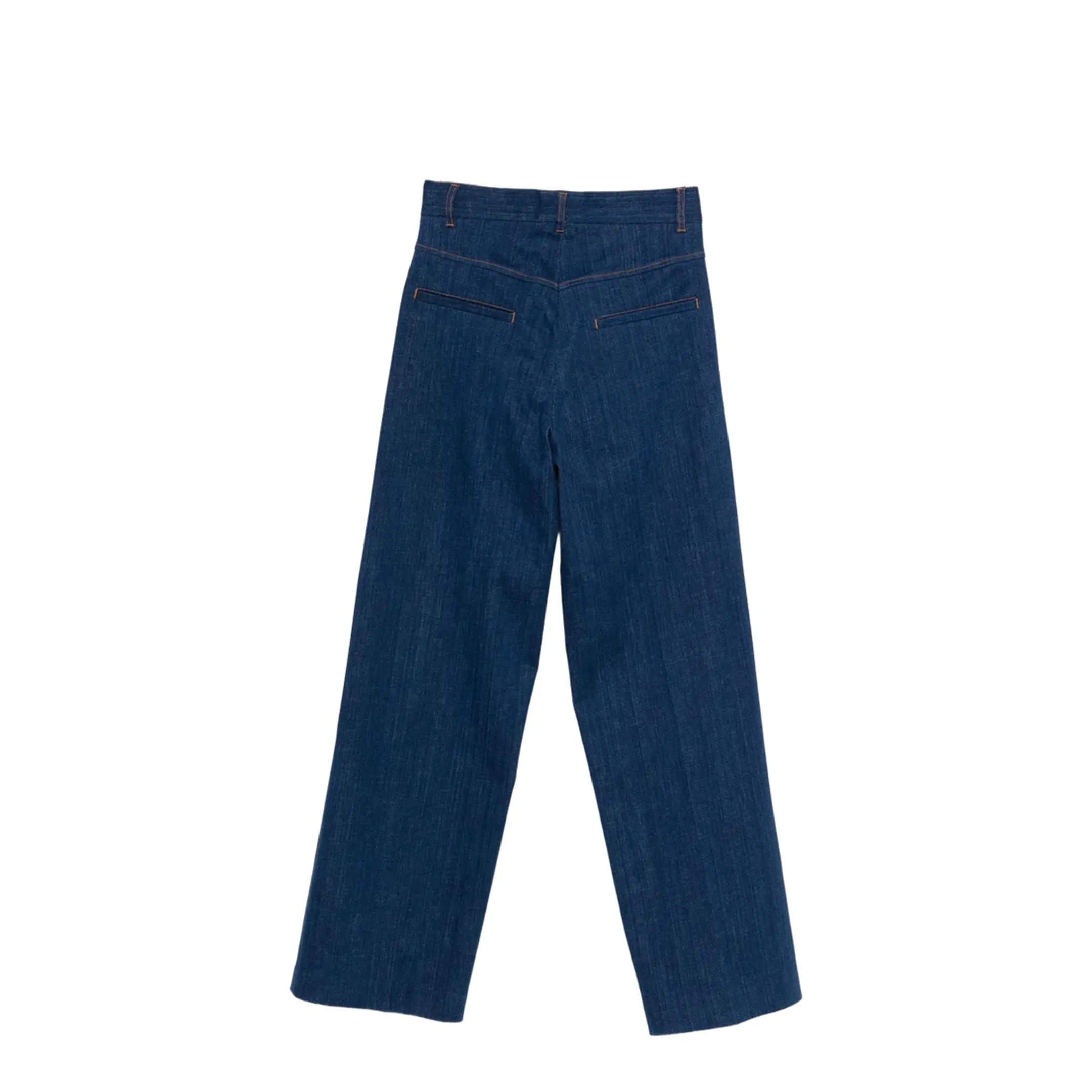 Denim Cotton Jeans In Blue