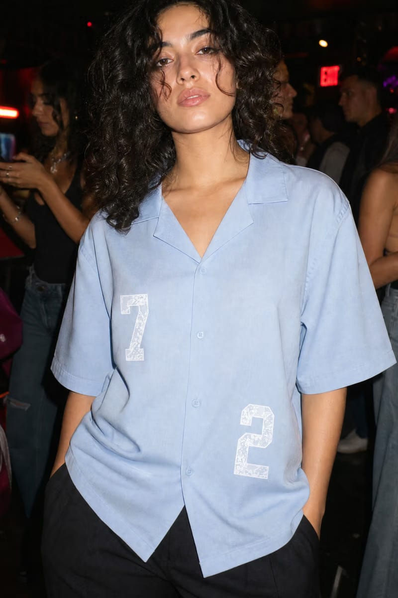 Voyd Rule 72 Ice Blue Bowling Shirt
