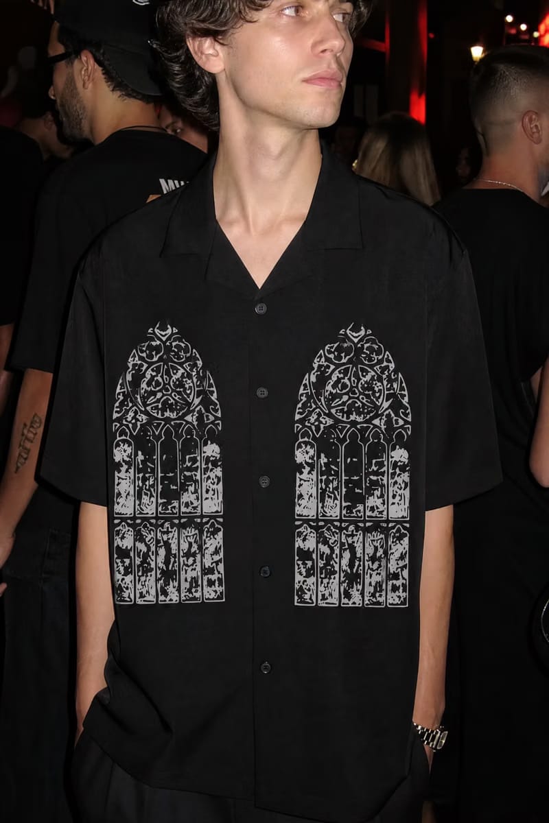 Voyd Silent Riot Black Bowling Shirt