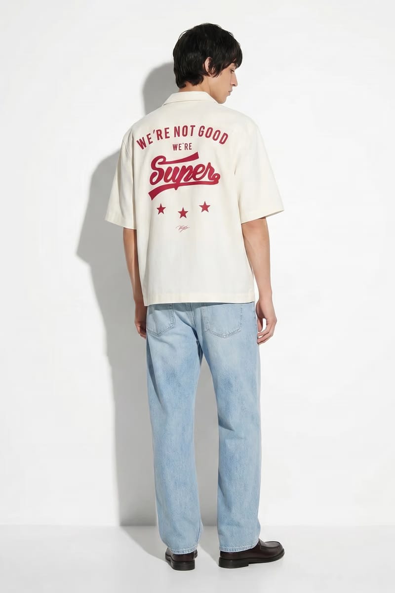 Voyd Supervoyd White Bowling Shirt