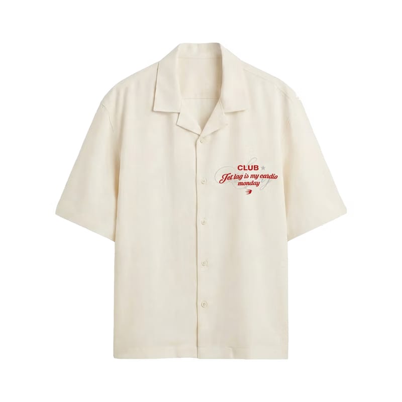 Voyd Voydwear White Bowling Shirt