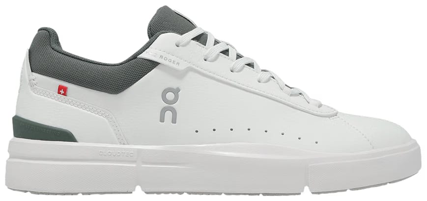 ON Running THE ROGER Advantage White Olive