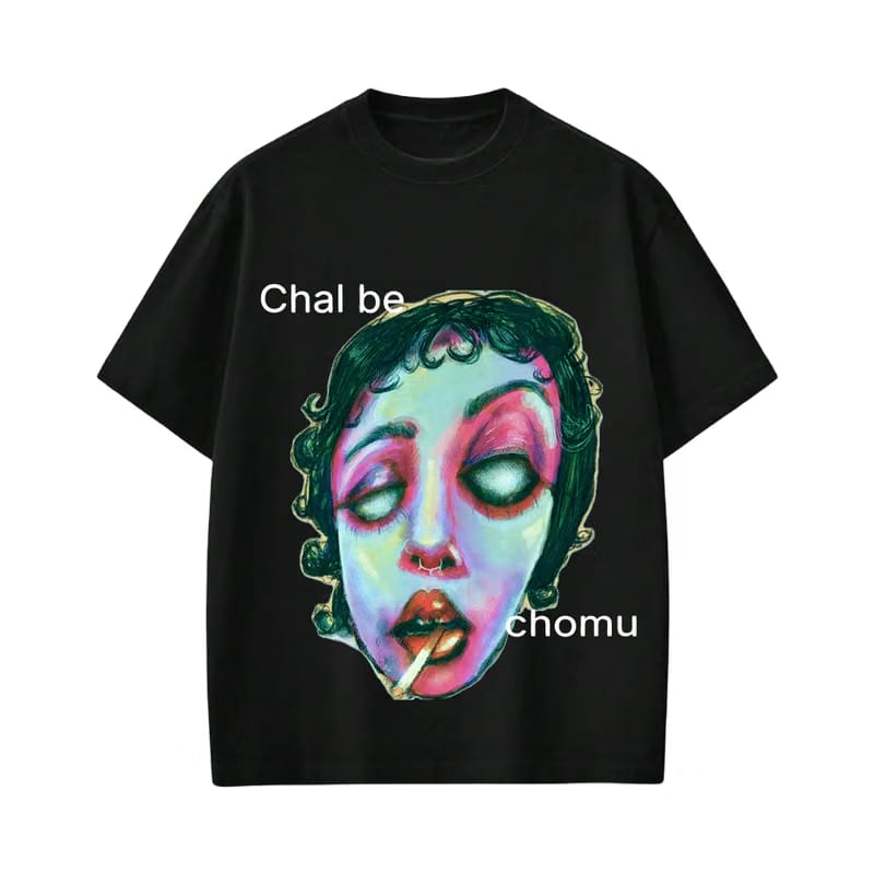 Kaand Chal Be Chomu Black T-shirt