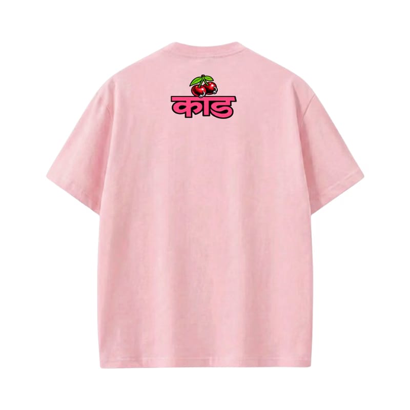 Kaand Chal Be Chomu Pink T-shirt