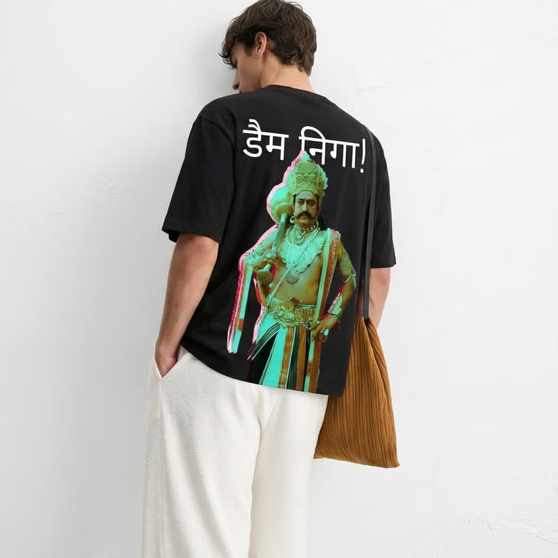 Kaand damn n__ga Black T-shirt