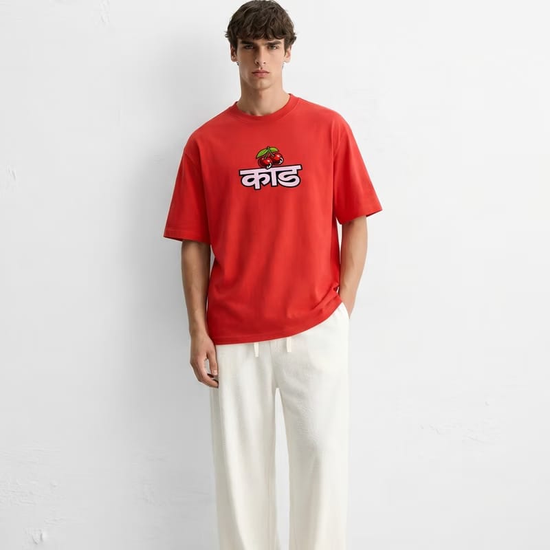 Kaand damn n__ga Red T-shirt