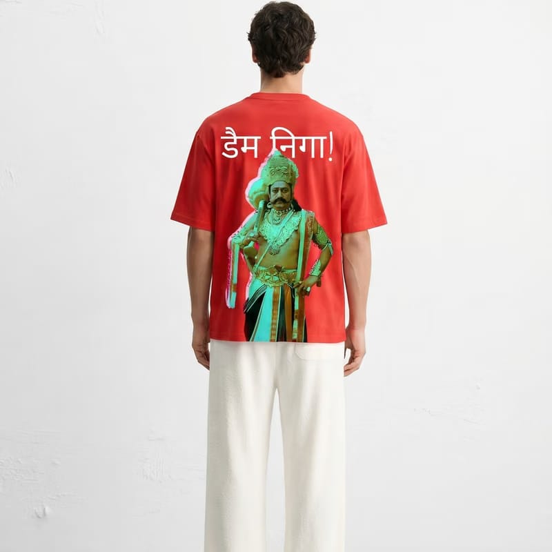 Kaand damn n__ga Red T-shirt