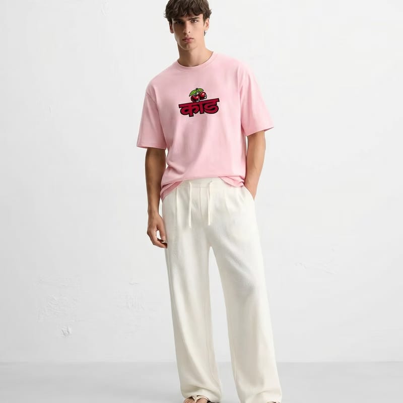 Kaand Khoon Ka Rishta Pink T-shirt