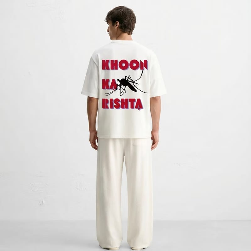 Kaand Khoon Ka Rishta White T-shirt