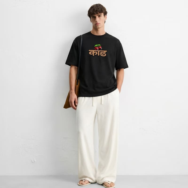 Kaand Masala Chai Black T-shirt