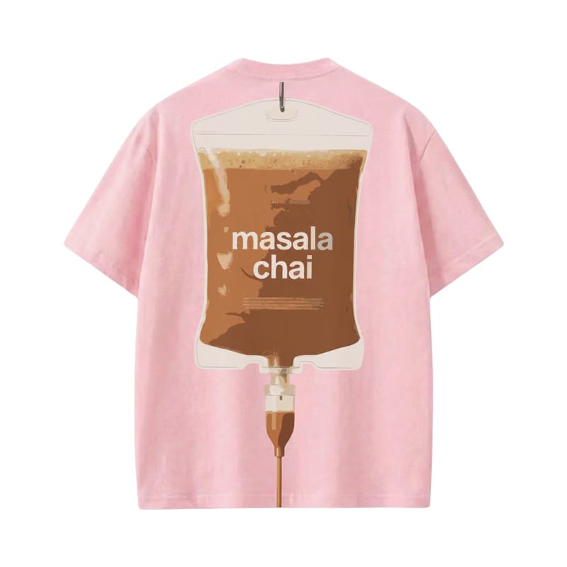 Kaand Masala Chai Pink T-shirt