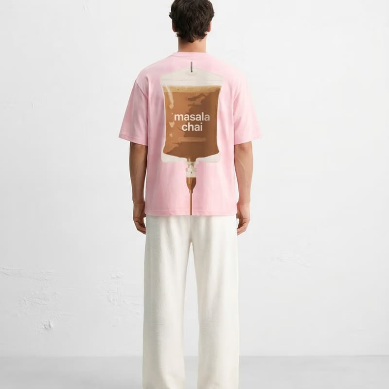 Kaand Masala Chai Pink T-shirt