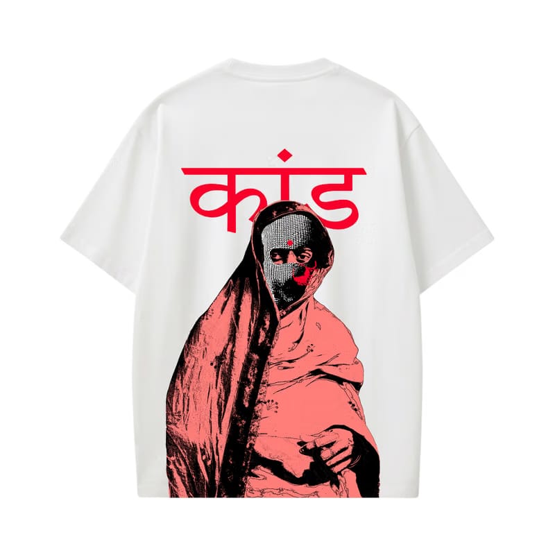 Kaand Masked kaand Man White T-shirt
